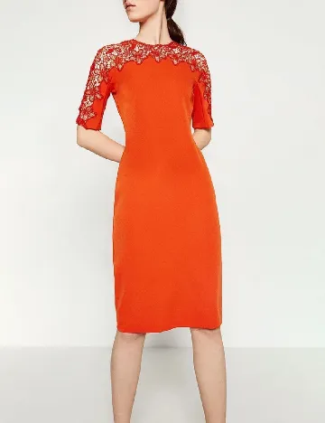 Rochie medie Zara, rosu