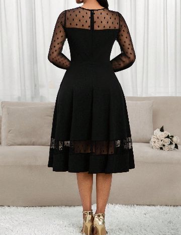 Rochie medie SHEIN, negru