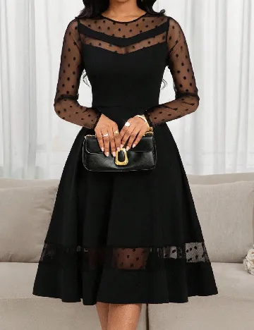 Rochie medie SHEIN, negru