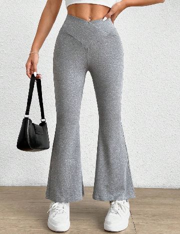 Set pantaloni 2 perechi SHEIN, negru/gri