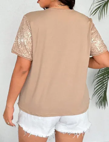 Bluza SHEIN CURVE, crem