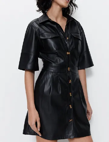 Rochie scurta WAREHOUSE, negru