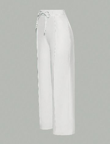Pantaloni SHEIN, alb
