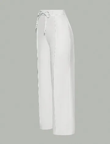 Pantaloni SHEIN, alb