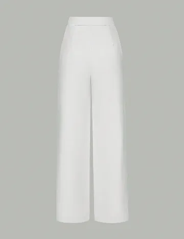 Pantaloni SHEIN, alb