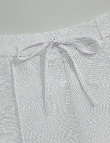 Pantaloni SHEIN, alb