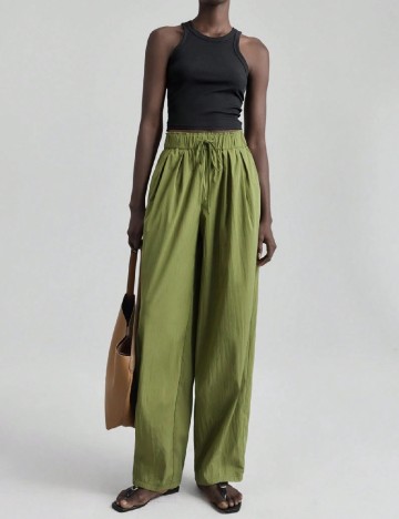 Pantaloni Ontre, verde