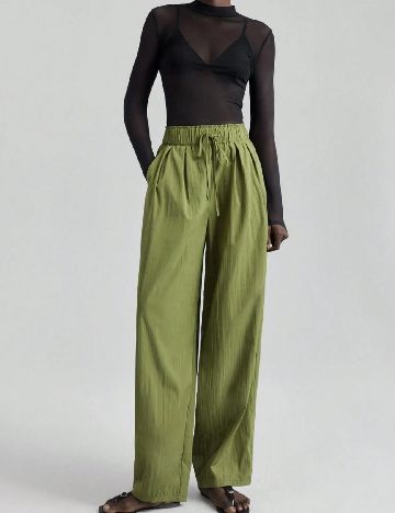Pantaloni Ontre, verde