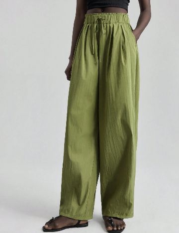 Pantaloni Ontre, verde