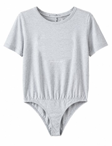 Body Bershka, gri