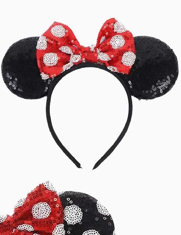 Coronita Shein Kids, negru/rosu