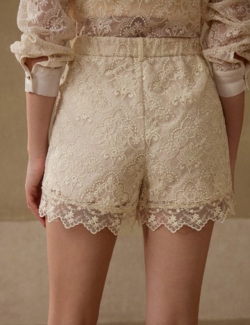 Pantaloni scurti MOTF, bej