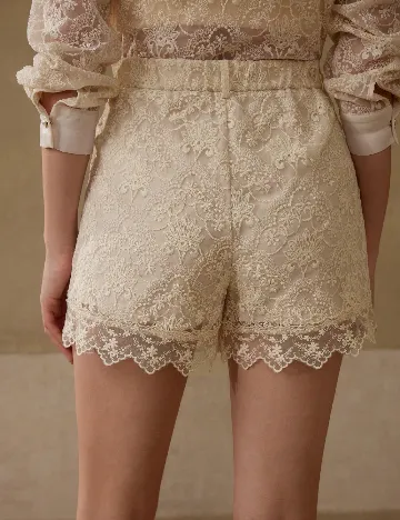 Pantaloni scurti MOTF, bej