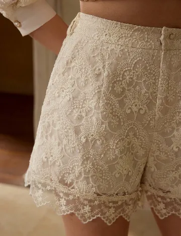 Pantaloni scurti MOTF, bej
