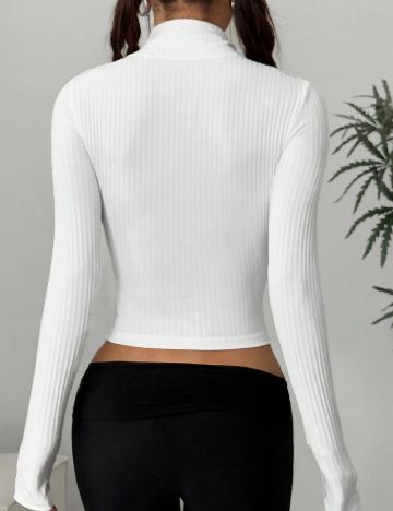 Top SHEIN, alb