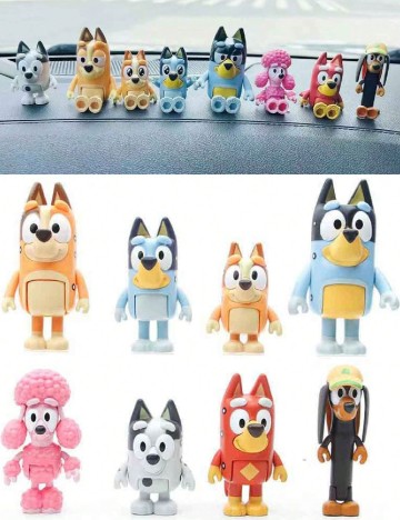 Set figurine 8 bucati SHEIN, mix culori