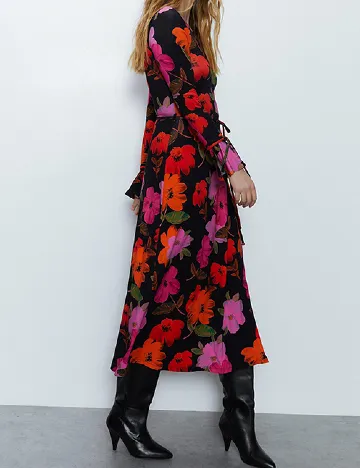 Rochie medie WAREHOUSE, floral