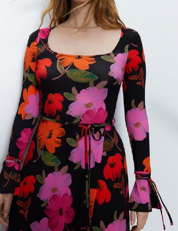 Rochie medie WAREHOUSE, floral