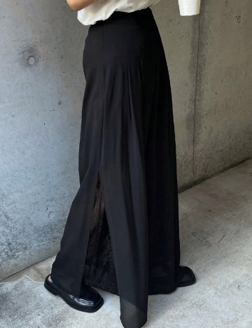 Pantaloni Friful, negru