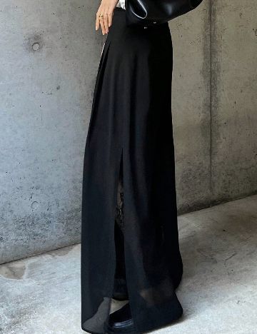 Pantaloni Friful, negru