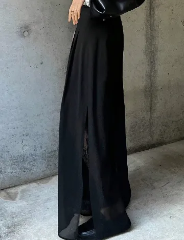 Pantaloni Friful, negru