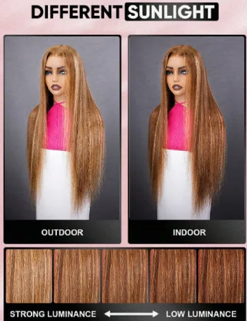 Peruca SHEIN, mix culori