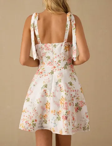 Rochie scurta SHEIN, floral print