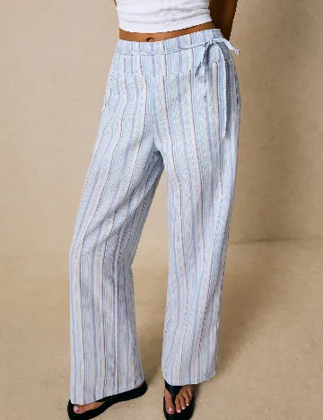 Pantaloni Poeselle, albastru
