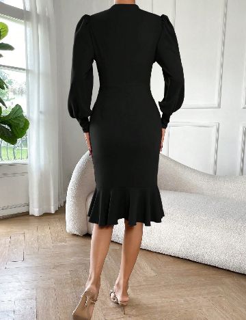 Rochie medie SHEIN, negru