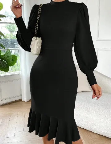 Rochie medie SHEIN, negru
