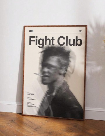 Poster SHEIN, alb/negru