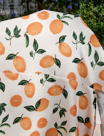 Rochie lunga SHEIN Maternity, alb