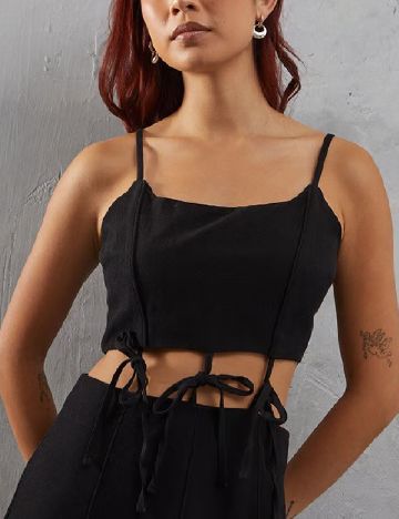 Rochie medie WAREHOUSE, negru