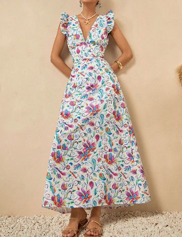 Rochie lunga SHEIN, alb