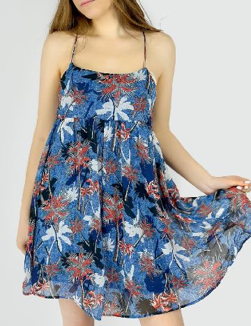 Rochie scurta Pull&Bear, albastru
