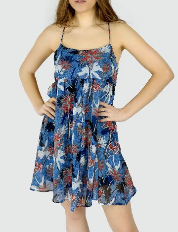 Rochie scurta Pull&Bear, albastru
