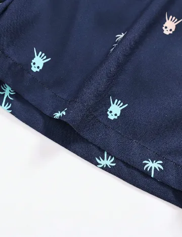 Short de baie SHEIN, bleumarin