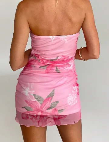 Rochie scurta SHEIN, roz