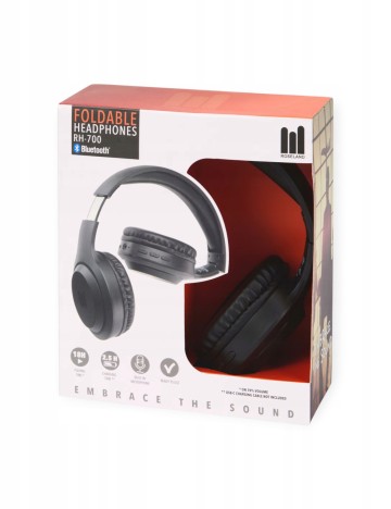 Casti bluetooth pliabile ROSELAND, negru