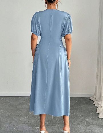 Rochie medie SHEIN CURVE, albastru