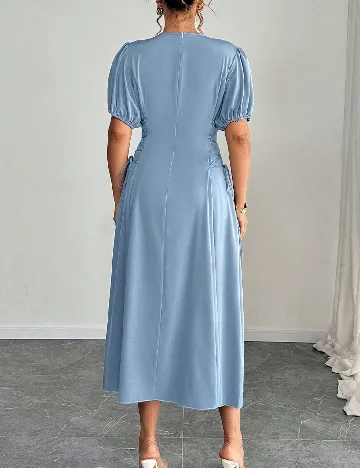 Rochie medie SHEIN CURVE, albastru
