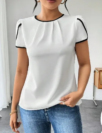 Bluza SHEIN, ecru