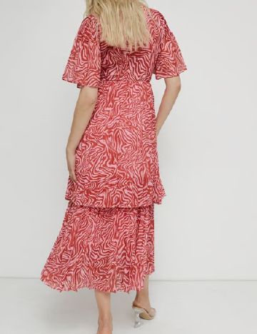 Rochie lunga WAREHOUSE, rosu