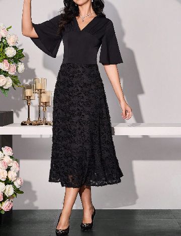 Rochie medie SHEIN, negru