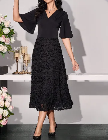 Rochie medie SHEIN, negru
