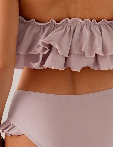 Costum de baie SHEIN Maternity, roz