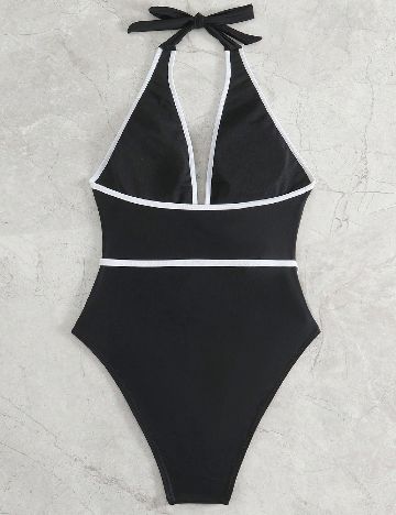 Costum de baie SHEIN, negru