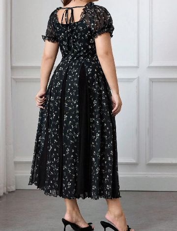 Rochie lunga SHEIN CURVE, negru