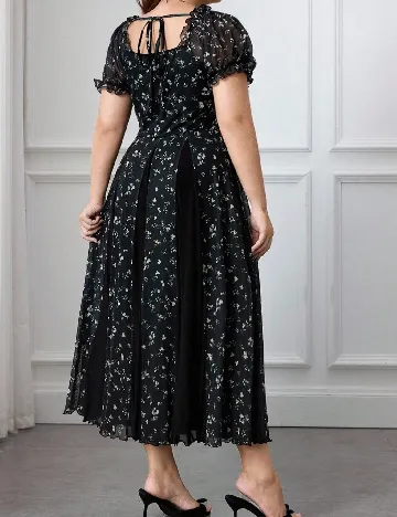 Rochie lunga SHEIN CURVE, negru