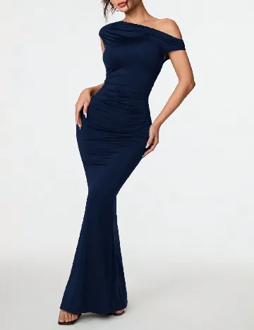 Rochie lunga SHEIN, bleumarin inchis